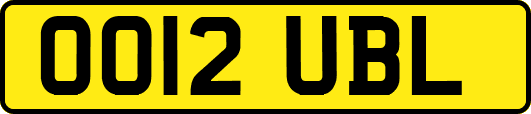 OO12UBL