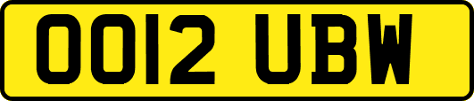 OO12UBW