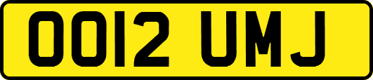 OO12UMJ