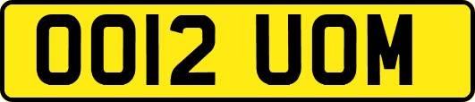 OO12UOM