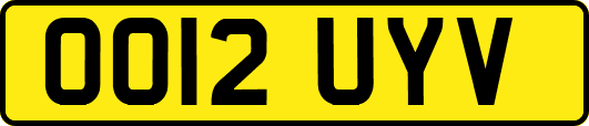 OO12UYV