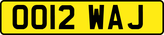 OO12WAJ