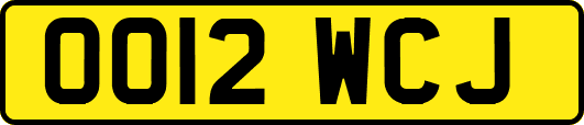 OO12WCJ