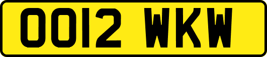 OO12WKW