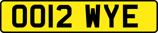OO12WYE