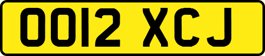 OO12XCJ