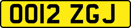 OO12ZGJ