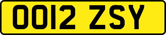 OO12ZSY
