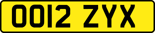 OO12ZYX