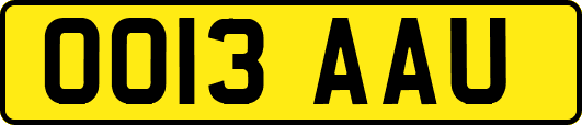 OO13AAU