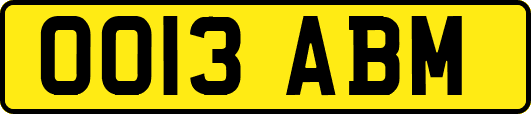OO13ABM