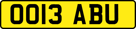 OO13ABU