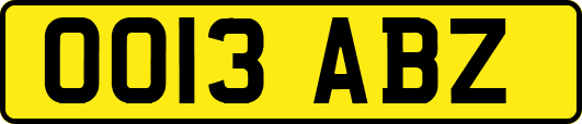OO13ABZ