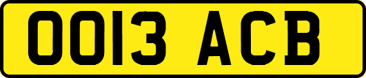 OO13ACB