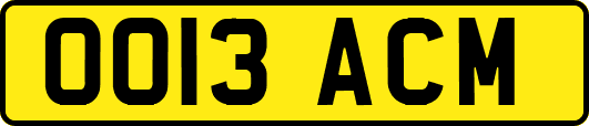 OO13ACM