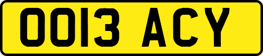 OO13ACY
