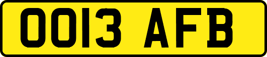 OO13AFB