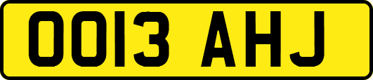 OO13AHJ