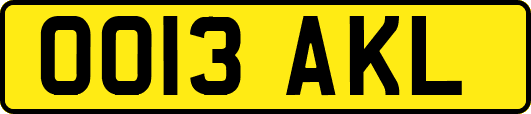 OO13AKL