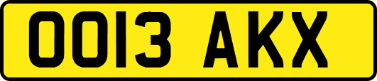 OO13AKX