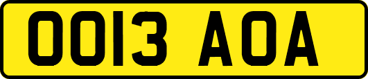 OO13AOA