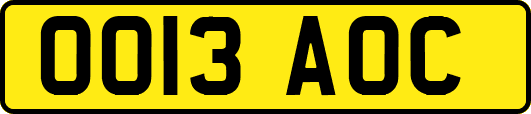 OO13AOC