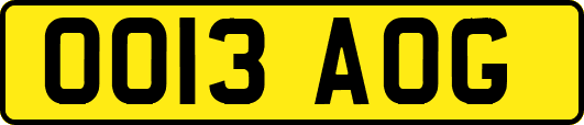 OO13AOG