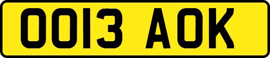 OO13AOK