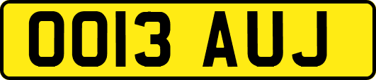 OO13AUJ