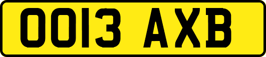 OO13AXB
