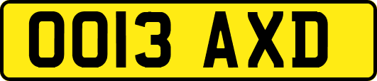 OO13AXD