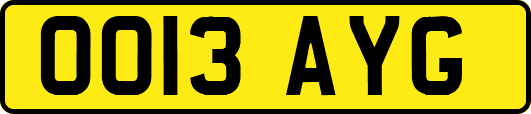 OO13AYG