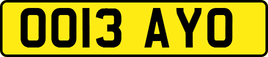 OO13AYO