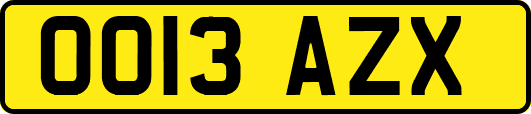 OO13AZX
