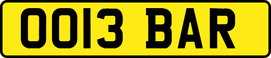 OO13BAR