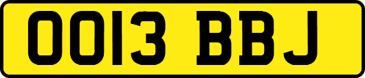 OO13BBJ