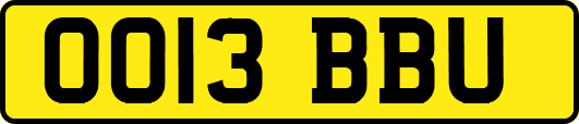 OO13BBU