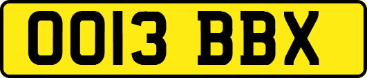 OO13BBX