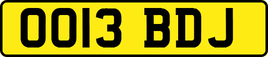 OO13BDJ