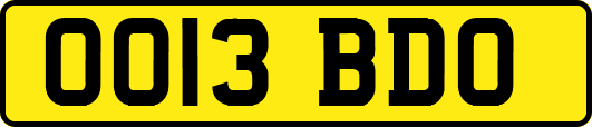 OO13BDO