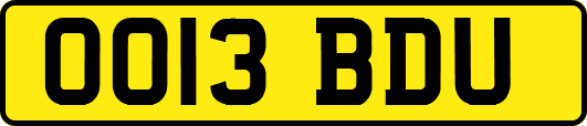 OO13BDU