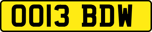 OO13BDW