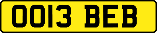 OO13BEB