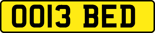 OO13BED
