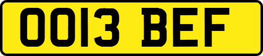 OO13BEF