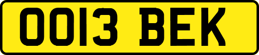 OO13BEK