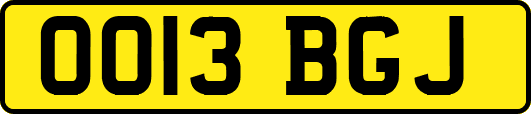 OO13BGJ