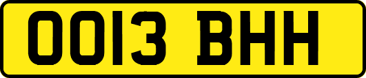 OO13BHH