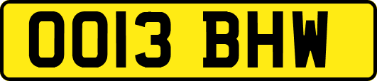OO13BHW