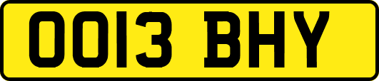 OO13BHY